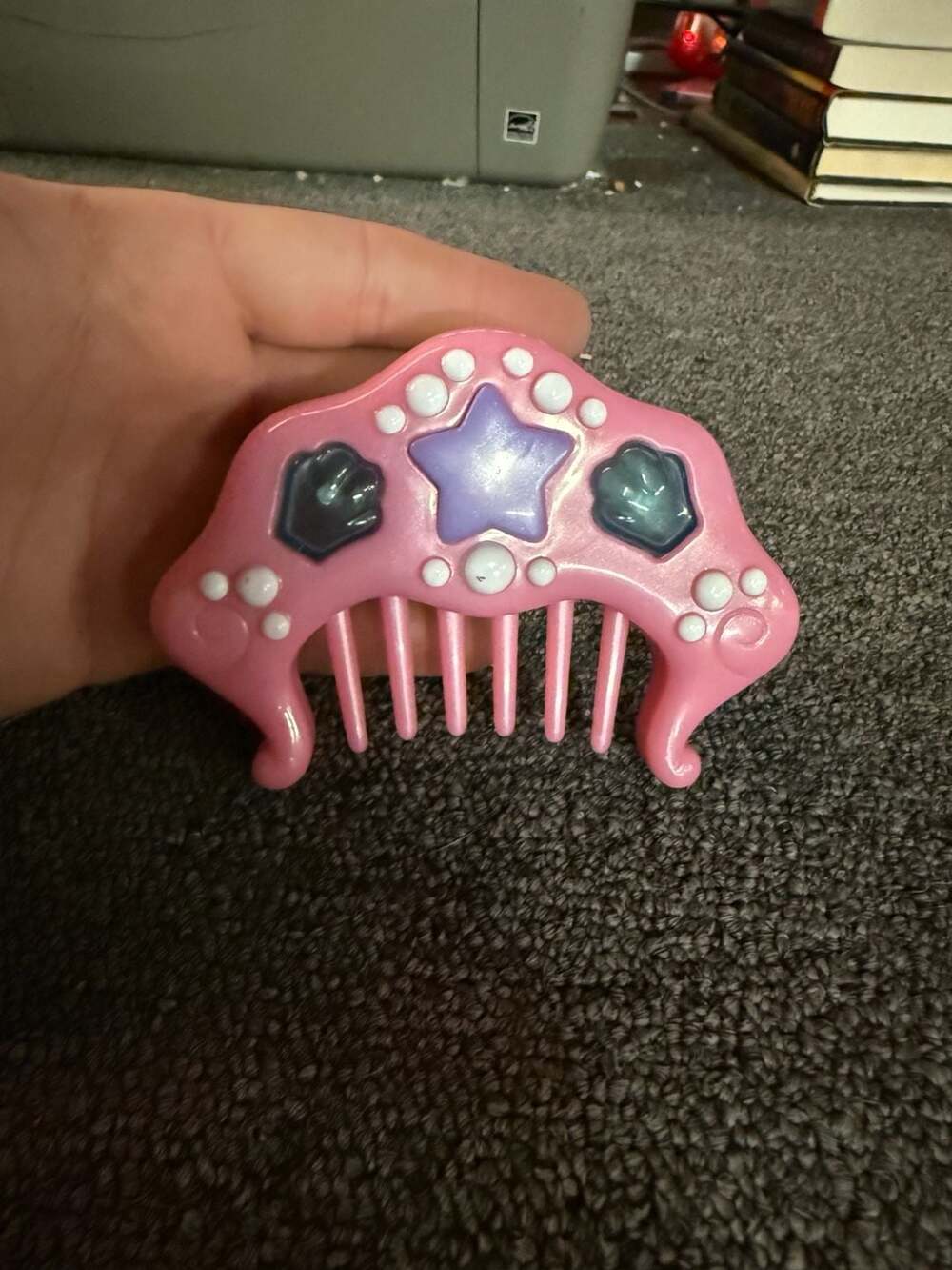 Disney Pink Seahorse Comb with Sound